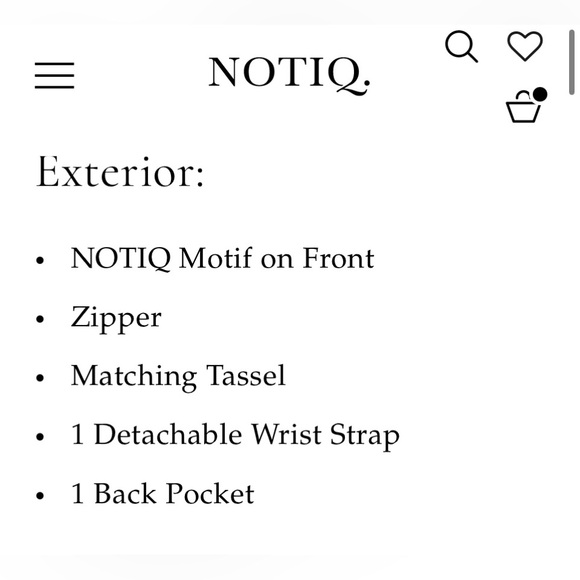 Notiq shimmer pink wallet - Picture 6 of 8